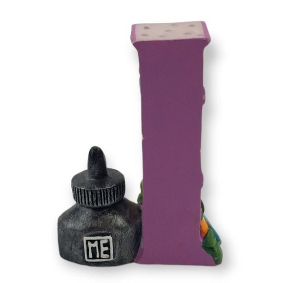 Mary Engelbreit Ink Vintage 2.5 inch Alphabet Letter Initial I (Ink Writing) - Picture 2 of 6